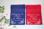 арт.831 Полотенца для крёстных (цветные)